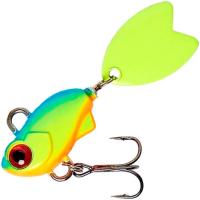 Тейл-спиннер Narval Buzzing Bug 18gr #001-Blue Back Chartreuse