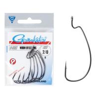 Крючки офсетные Gamakatsu WORM OFFSET EWG #2/0 6шт