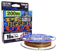 Шнур Sunline PE Jigger ULT X4 200m PE#3 50lb/22kg