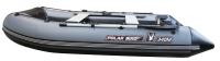 Лодка Polar Bird 340М (Лайт) Стеклокомпозит (Чёрно-серый)