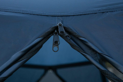 Палатка-Шатер TRAMP LITE Mosquito Blue 4.3х3.7х2.25 м (V2) + Съемный пол из терпаулинга
