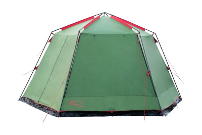 Палатка-Шатер TRAMP LITE Mosquito Orange 4.3х3.7х2.25 м (V2) + Съемный пол из терпаулинга