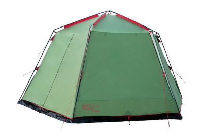Палатка-Шатер TRAMP LITE Mosquito Sand 4.3х3.7х2.25 м (V2) + Съемный пол из терпаулинга