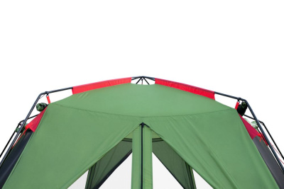 Палатка-Шатер TRAMP LITE Mosquito Green 4.3х3.7х2.25 м (V2) + Съемный пол из терпаулинга