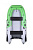 Лодка Grouper GR 335W (кокпит 80 см) НДНД (серо - салатовый ) модель 2026 г