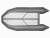 Надувная ПВХ лодка X-River Rocky 375 (оранжевый, серая фурнитура) + дублирование тканью ПВХ дна и баллонов